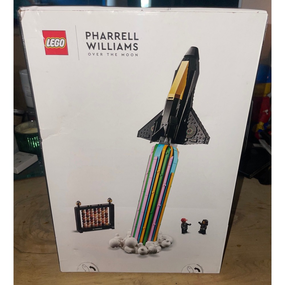 LEGO Pharrell Williams Over the Moon Set 10391 Space Shuttle 966 Pcs New Sealed